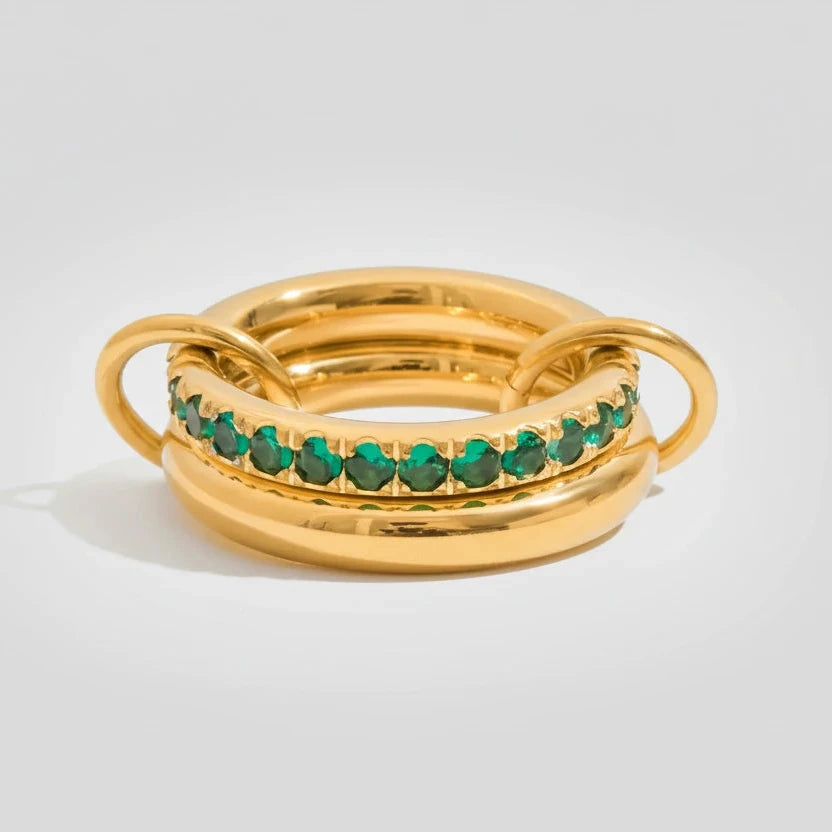 Forever Stacked Rings