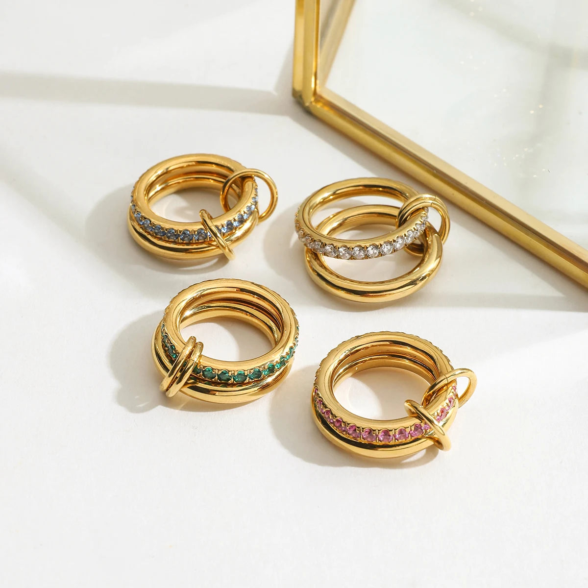 Forever Stacked Rings