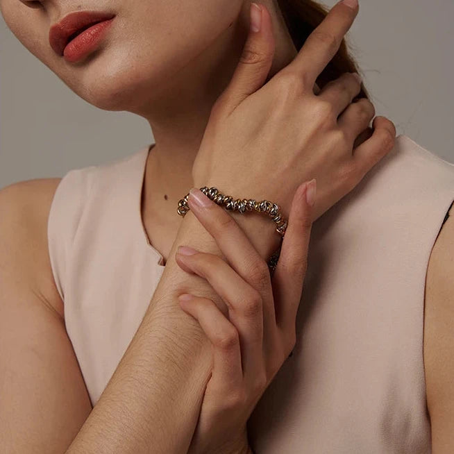 Stainless Steel Chain Thick Bangle Bracelet Waterproof Jewelry Statement Metal Браслеты На Руку Женкие Girls Gift